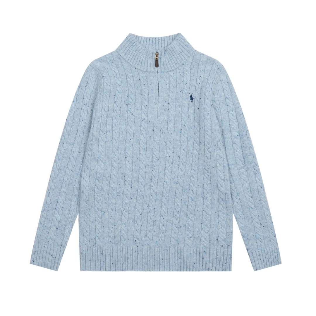 🅿️250 "Top quality" Style number: DS038# [Ralph Lauren wool blend pony embroidery logo twist knitted half-zip sweater] ✅Ralph Lauren gradient multi-color dot versatile couple's knitted half-zip pullover sweater ✅15% Merino cotton wool 85% wool blend Customized laser buttons Clean and clear texture ✅ZP quality 1:1 version Scan the code to enter the GF website Counter quality ✅Details and quality are the only one in Guangzhou. Imported quality wool, focusing on high-end, cost-effective. Needless to say good quality. ✅Restore the original version. The maximum size can be worn up to 160 pounds. Loose, comfortable and stress-free. ✅Zip down the lapel. Pull up the zipper to the half-high collar. Easy to wear with any style. Christmas red